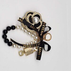 Authentic Louis Vuitton Lock & Key with unbranded Bagcharm, Keycharm, Keychain